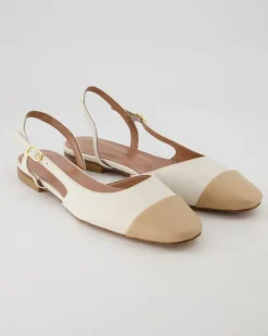 383 Slingpumps in Weiß
