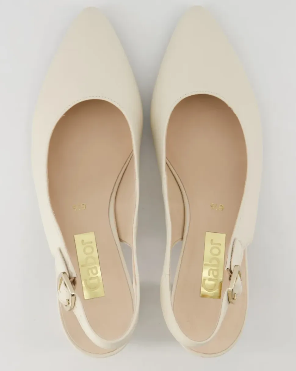 21.540.22 Slingpumps in Weiß