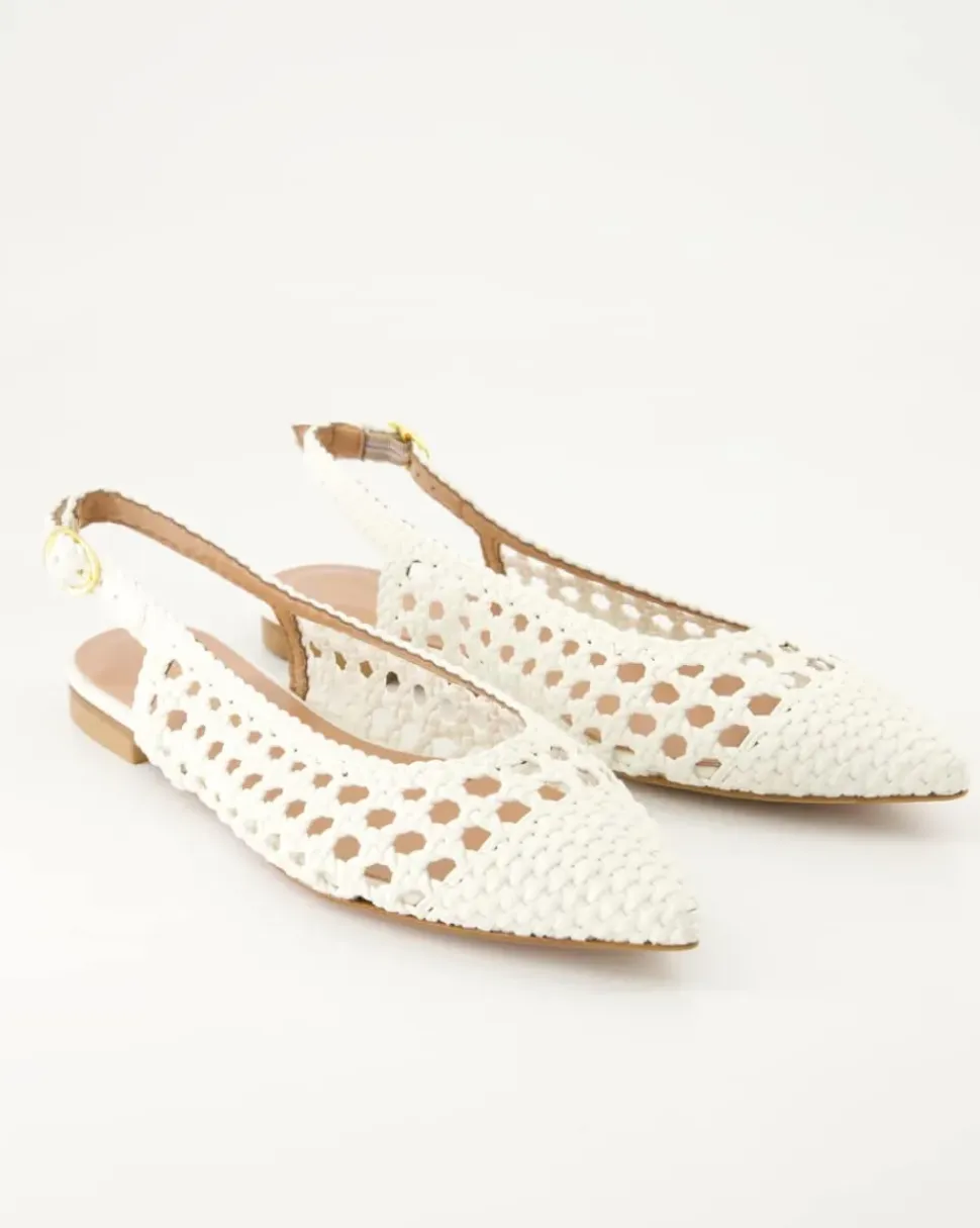 1969 Slingpumps in Weiß