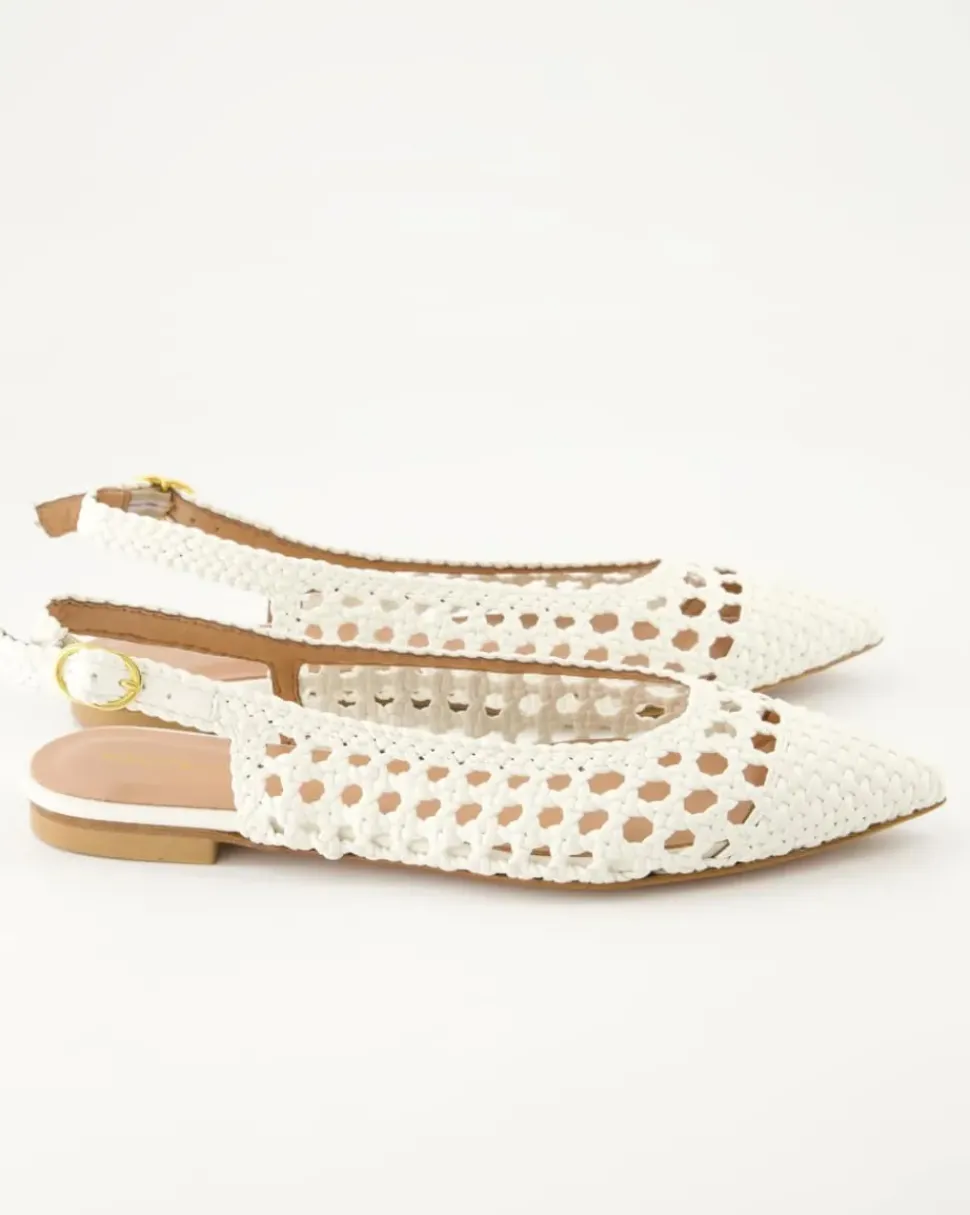 1969 Slingpumps in Weiß