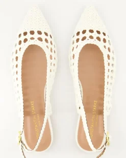 1969 Slingpumps in Weiß
