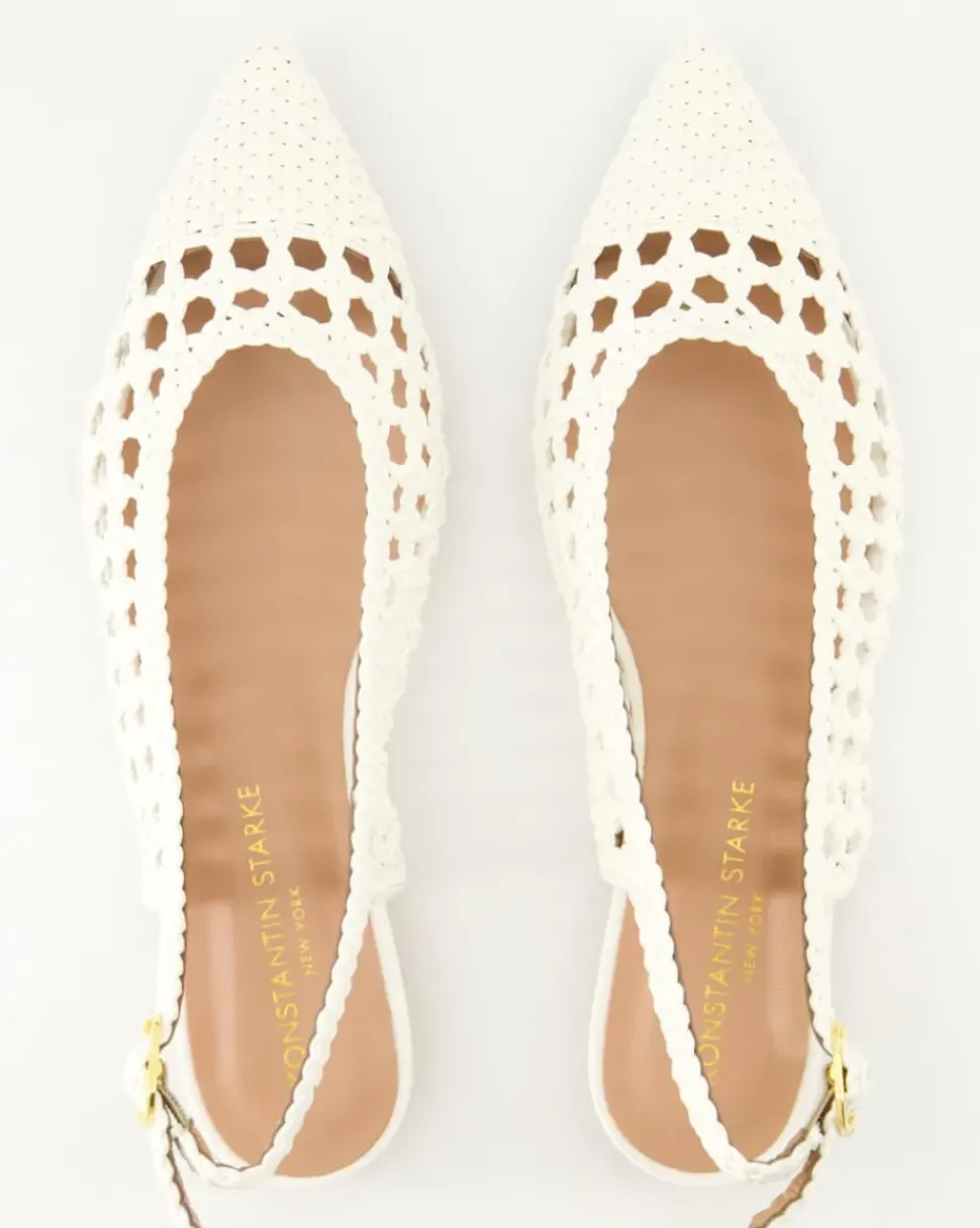 1969 Slingpumps in Weiß