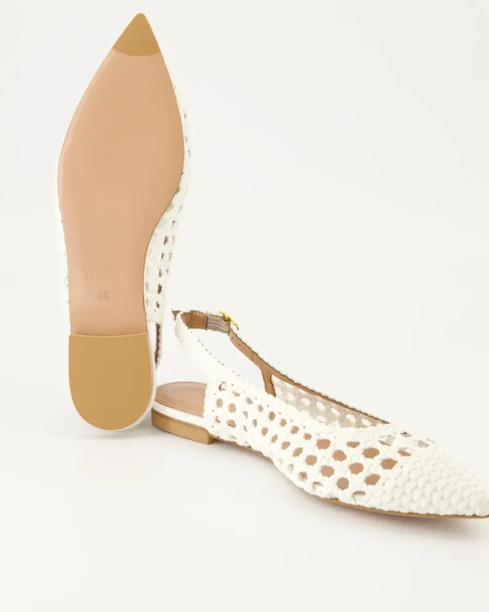 1969 Slingpumps in Weiß