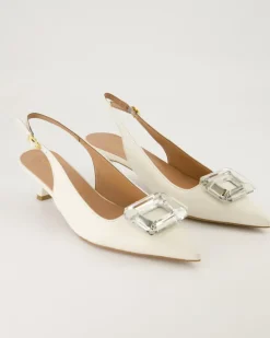 559 Slingpumps in Weiß
