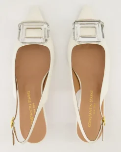 559 Slingpumps in Weiß