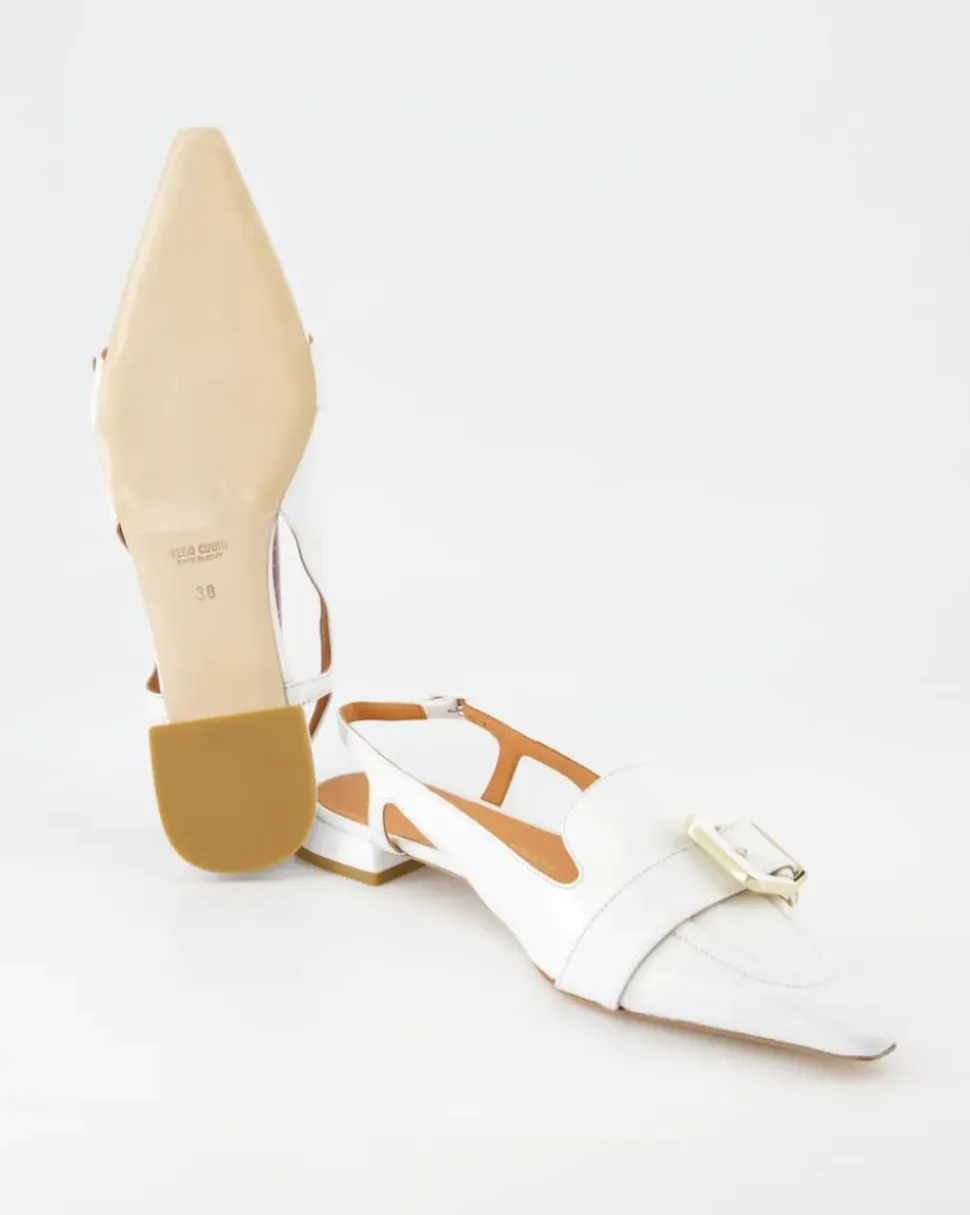 3355 Slingpumps in Weiß