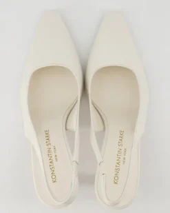 06023 Slingpumps in Weiß