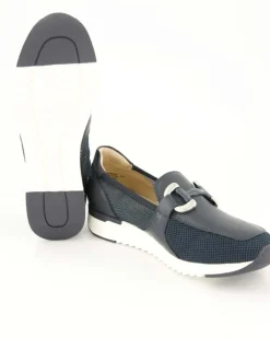 9-24536-42 Slipper in Blau