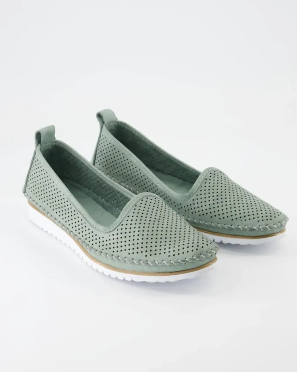 0021714-208 Slipper in Grün