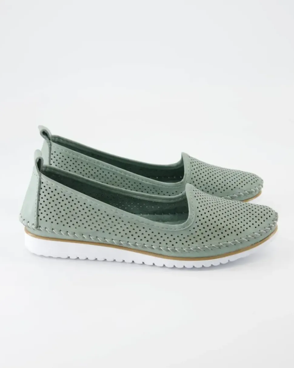 0021714-208 Slipper in Grün