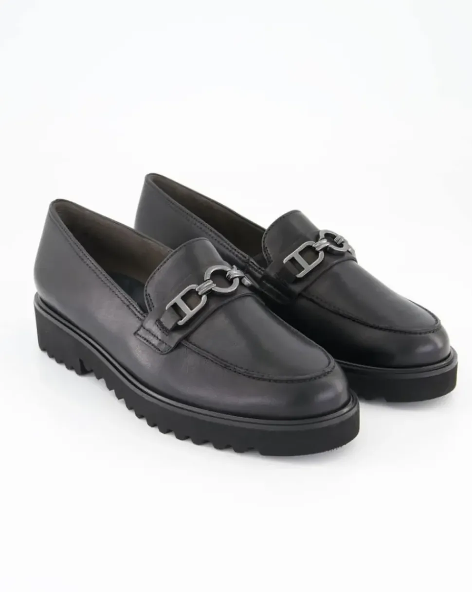 1124-006 Slipper in Schwarz