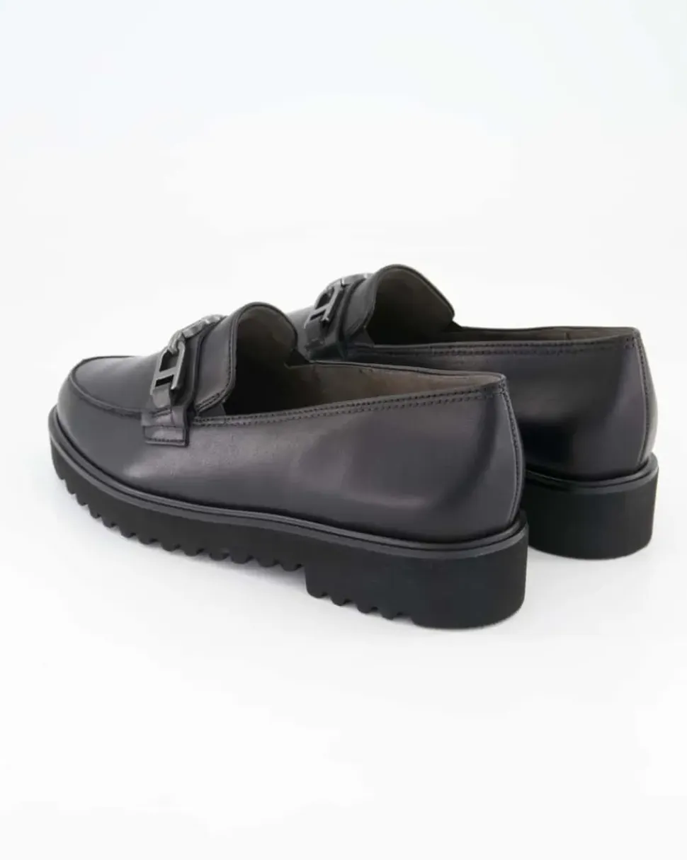 1124-006 Slipper in Schwarz