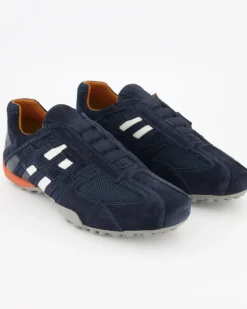 SNAKE L - SCAM. MESH Sneaker in Blau