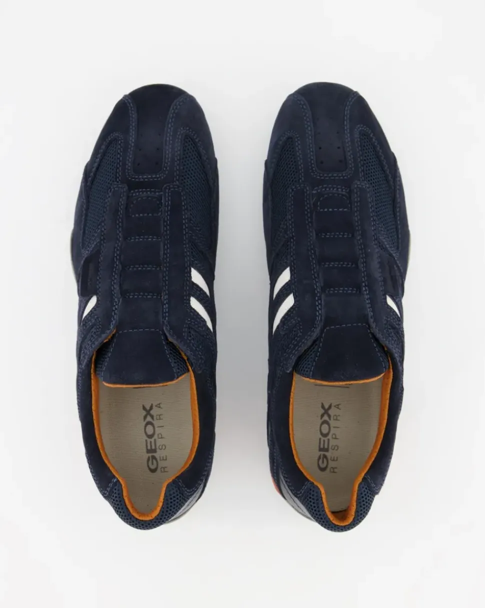 SNAKE L - SCAM. MESH Sneaker in Blau