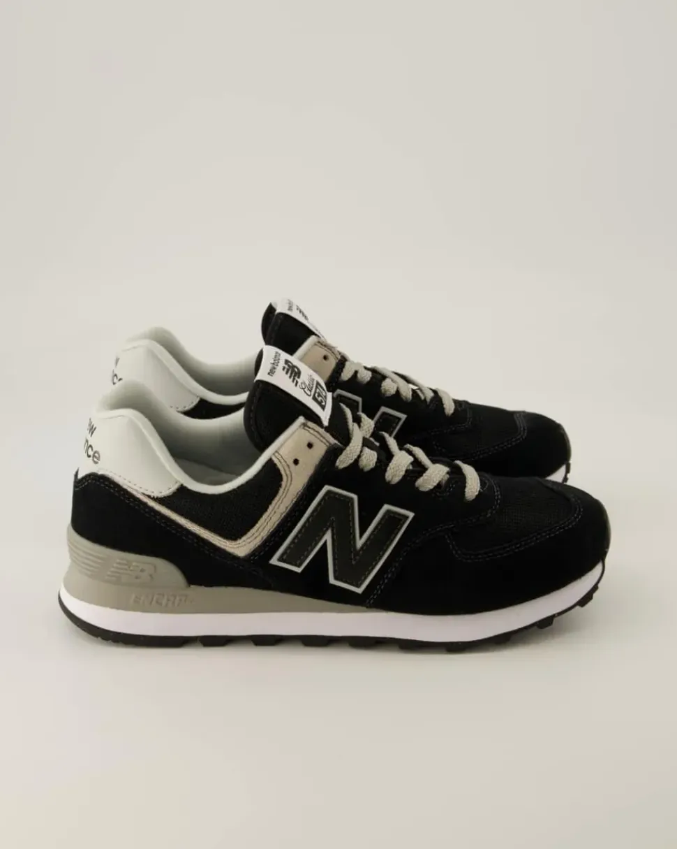 574 Sneaker in Schwarz