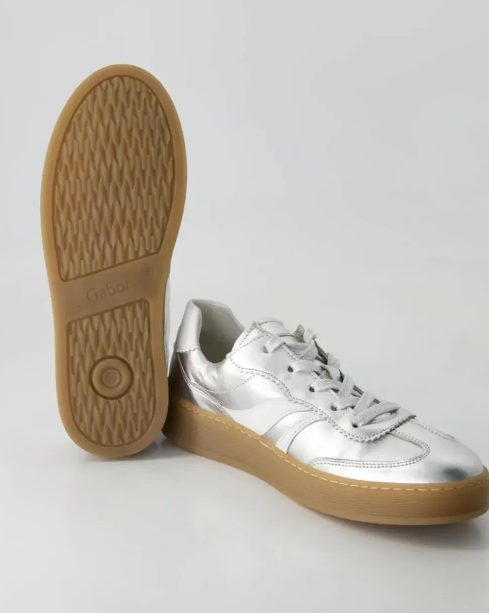 66.435.80 Sneaker in Silber