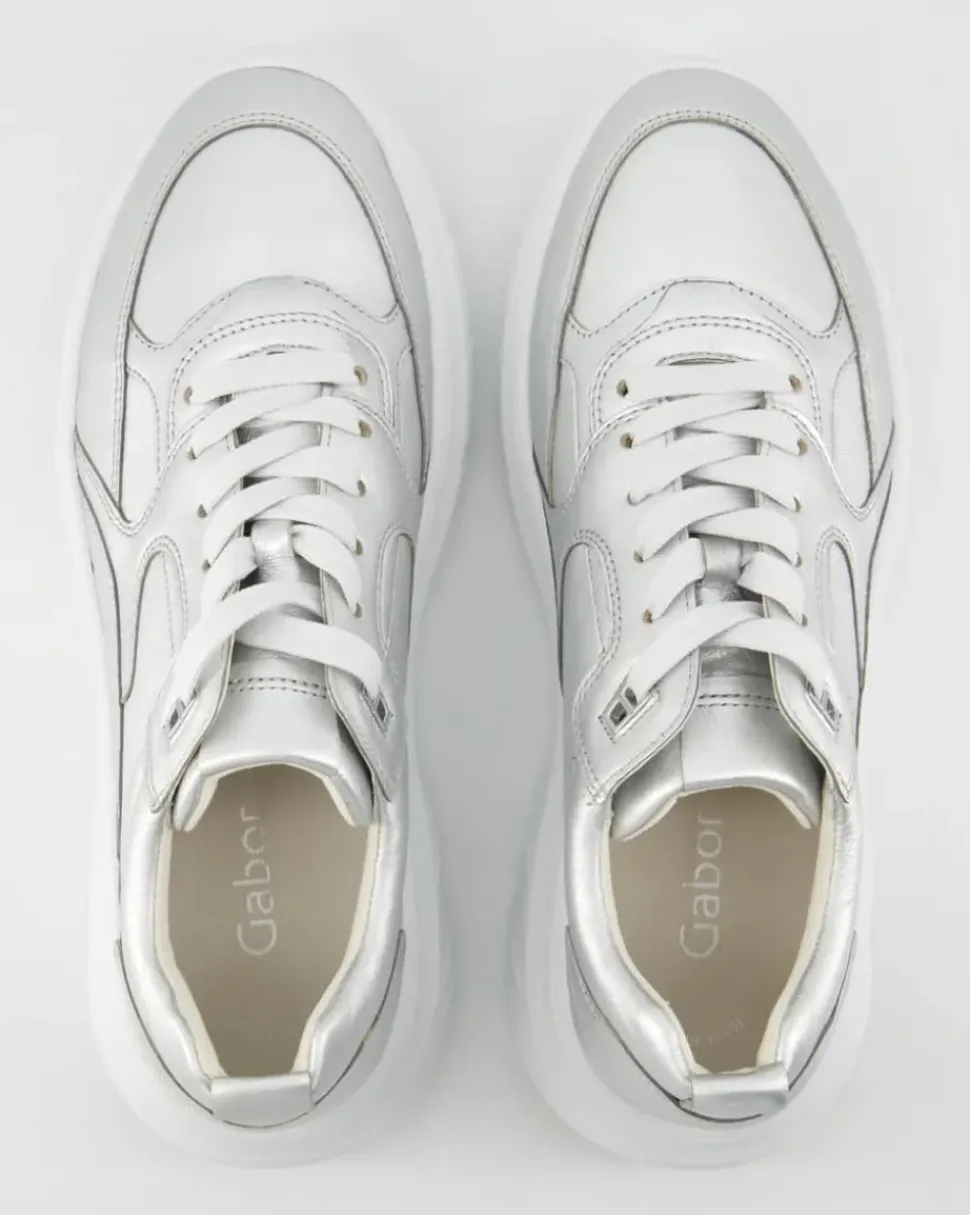 63.370.61 Sneaker in Silber