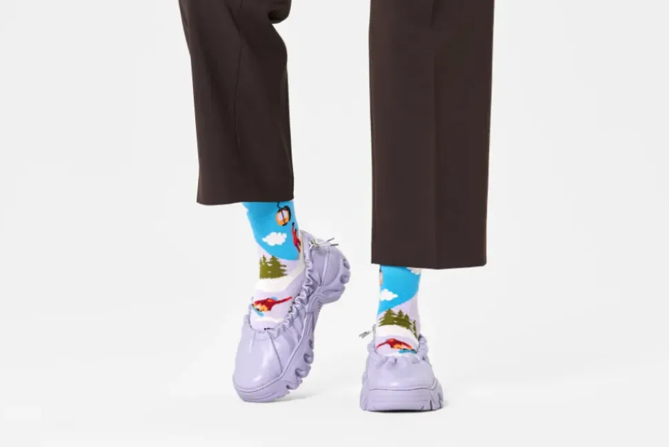 Snowboard Sock Socken in Mehrfarbig