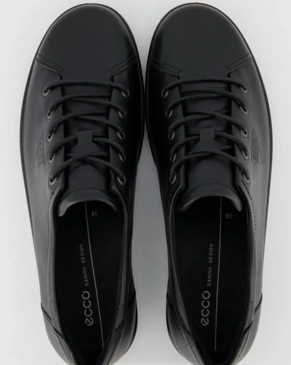 Soft 2.0 Schnürschuhe in Schwarz