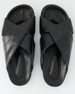 S210 Pantoletten in Schwarz