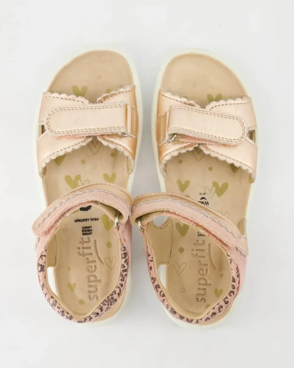 Sparkle Sandalen in Rot