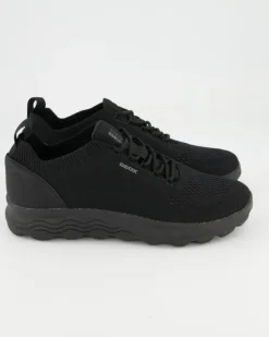 SPHERICA A - KNITTED TEXT. Sneaker in Schwarz