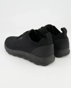 SPHERICA A - KNITTED TEXT. Sneaker in Schwarz