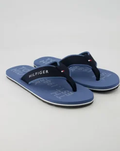 Sporty Beach Sandal Zehentrenner in Blau