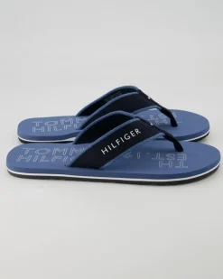 Sporty Beach Sandal Zehentrenner in Blau