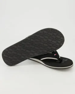 Sporty Beach Sandal Zehentrenner in Schwarz