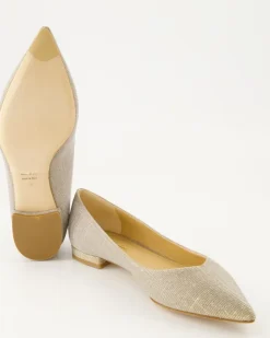 SS024 Ballerinas in Gold