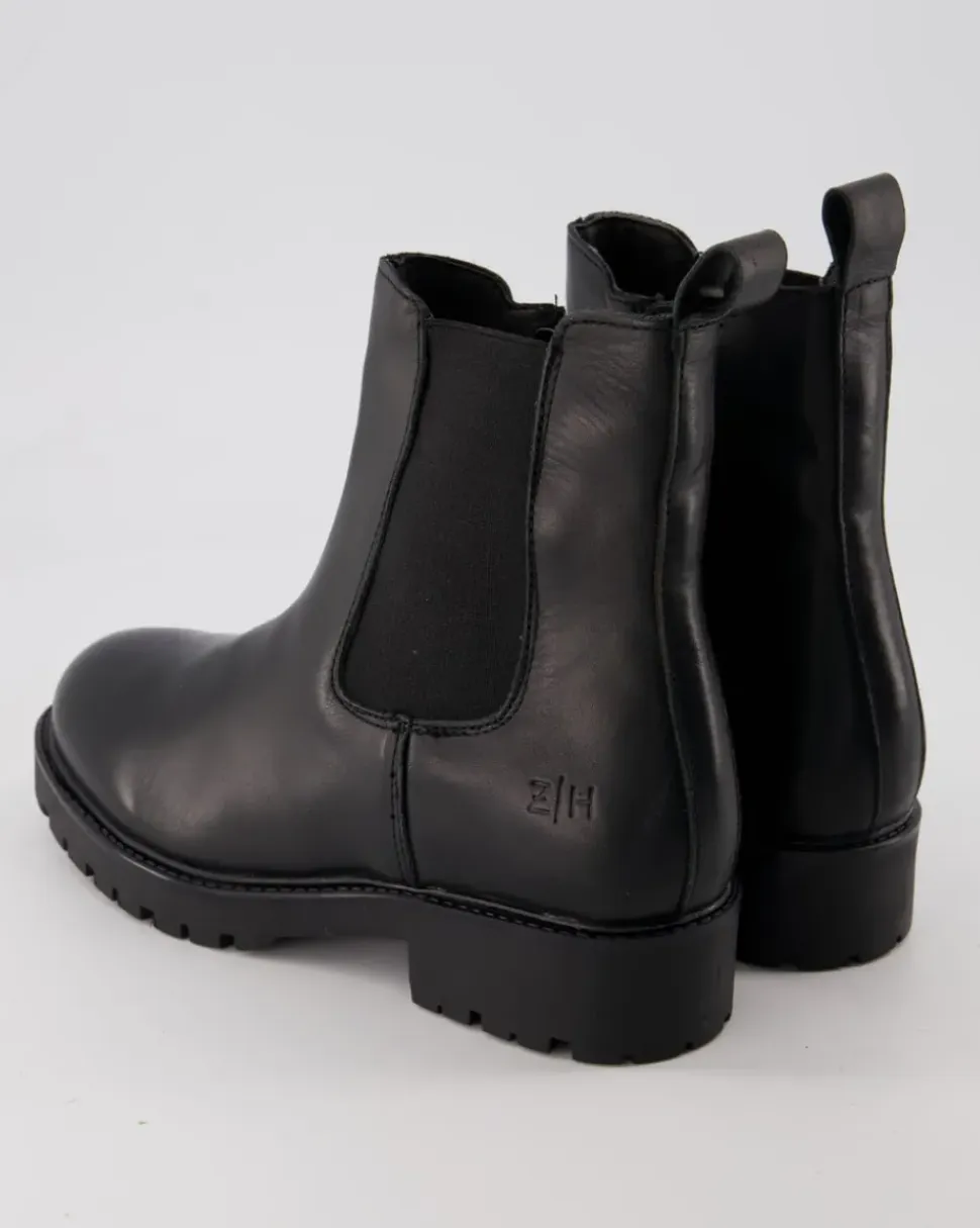 S1-1320 Stiefeletten in Schwarz