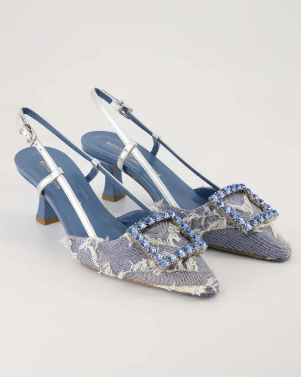 Stefi Slingpumps in Blau