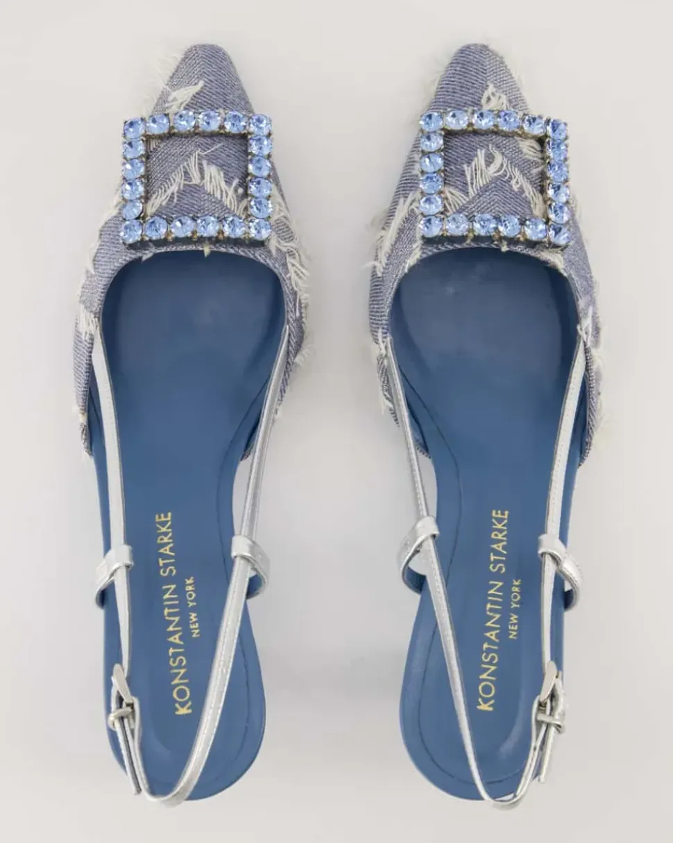 Stefi Slingpumps in Blau
