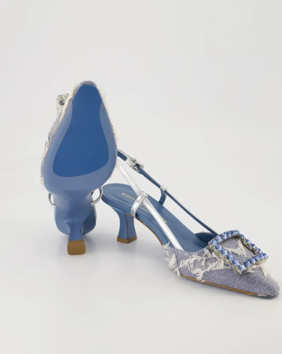 Stefi Slingpumps in Blau