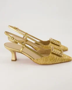Stefi Slingpumps in Gold
