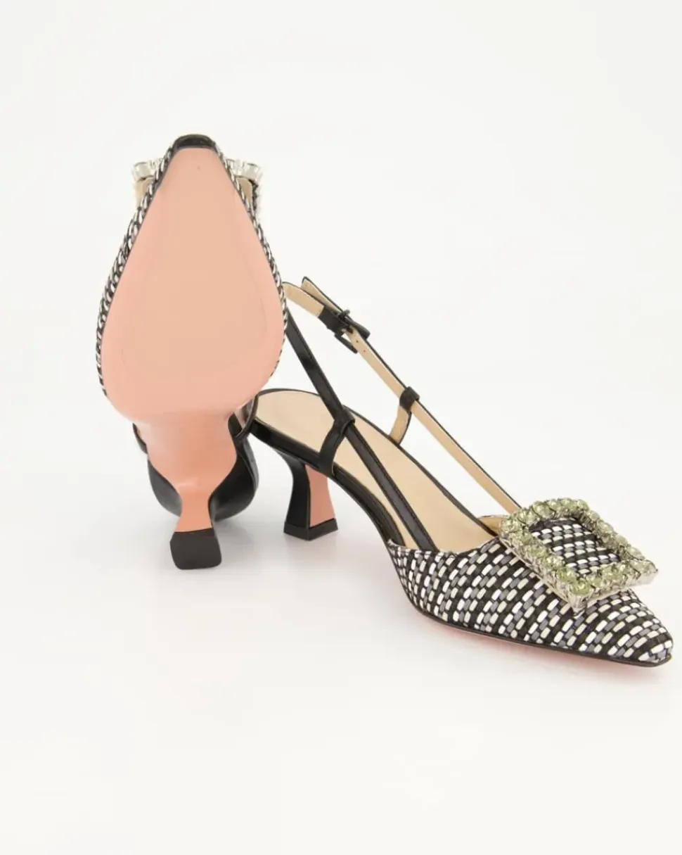 Stefi Slingpumps in Schwarz