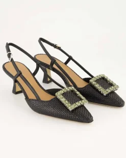 Stefi Slingpumps in Schwarz