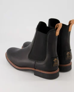 Stiefelette Chelsea Boots in Schwarz