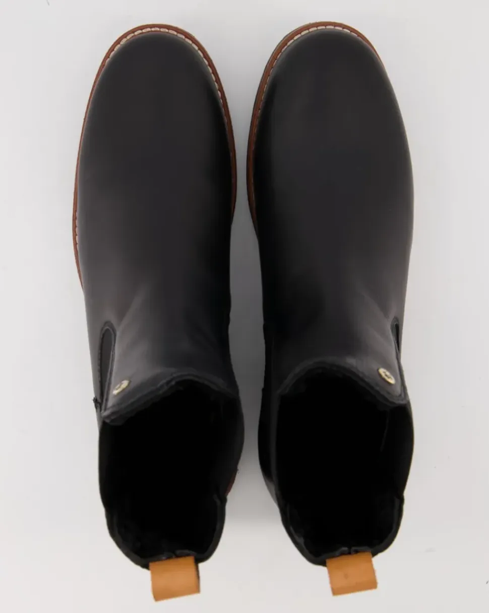 Stiefelette Chelsea Boots in Schwarz