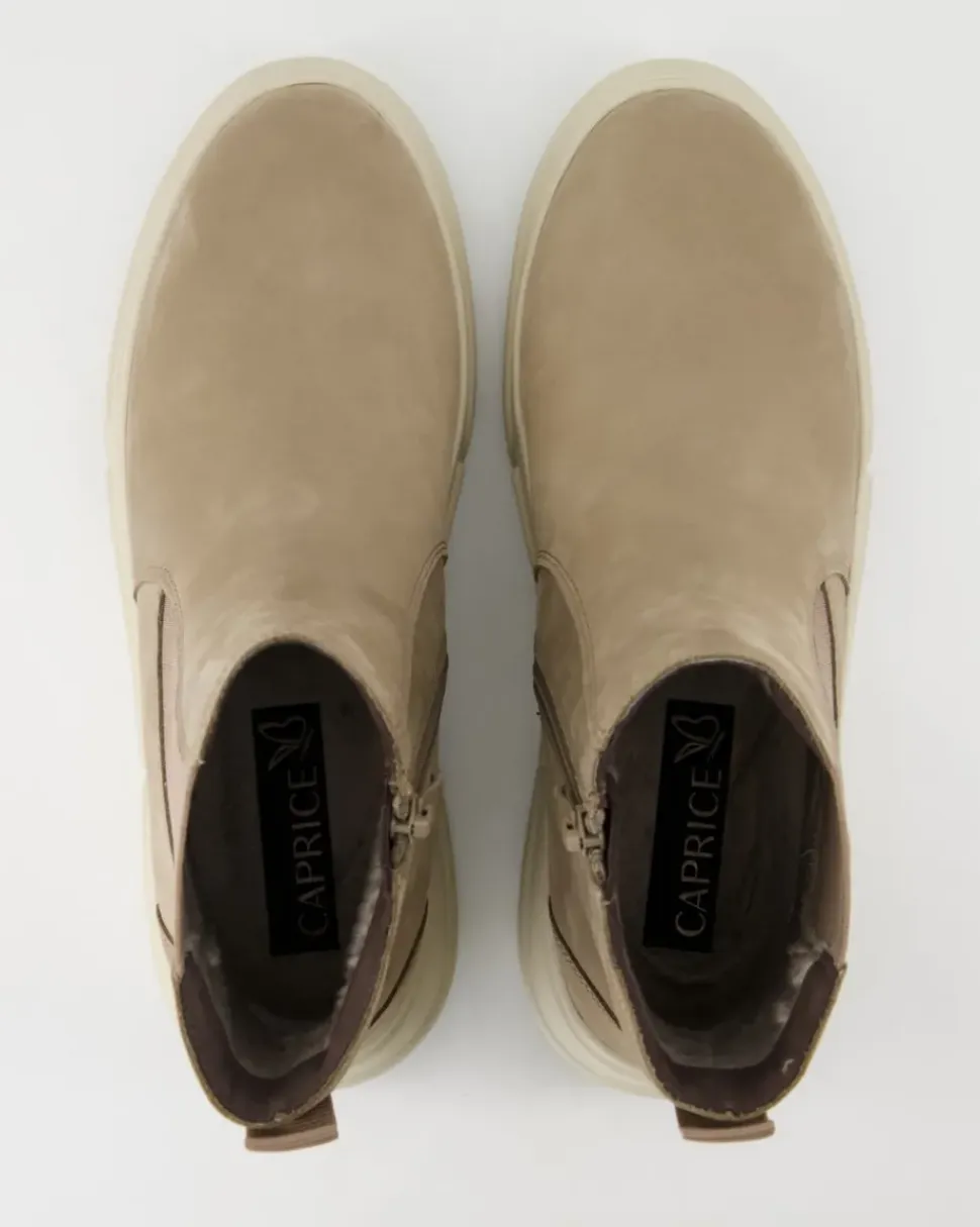 9-25414-43/334 Stiefeletten in Beige