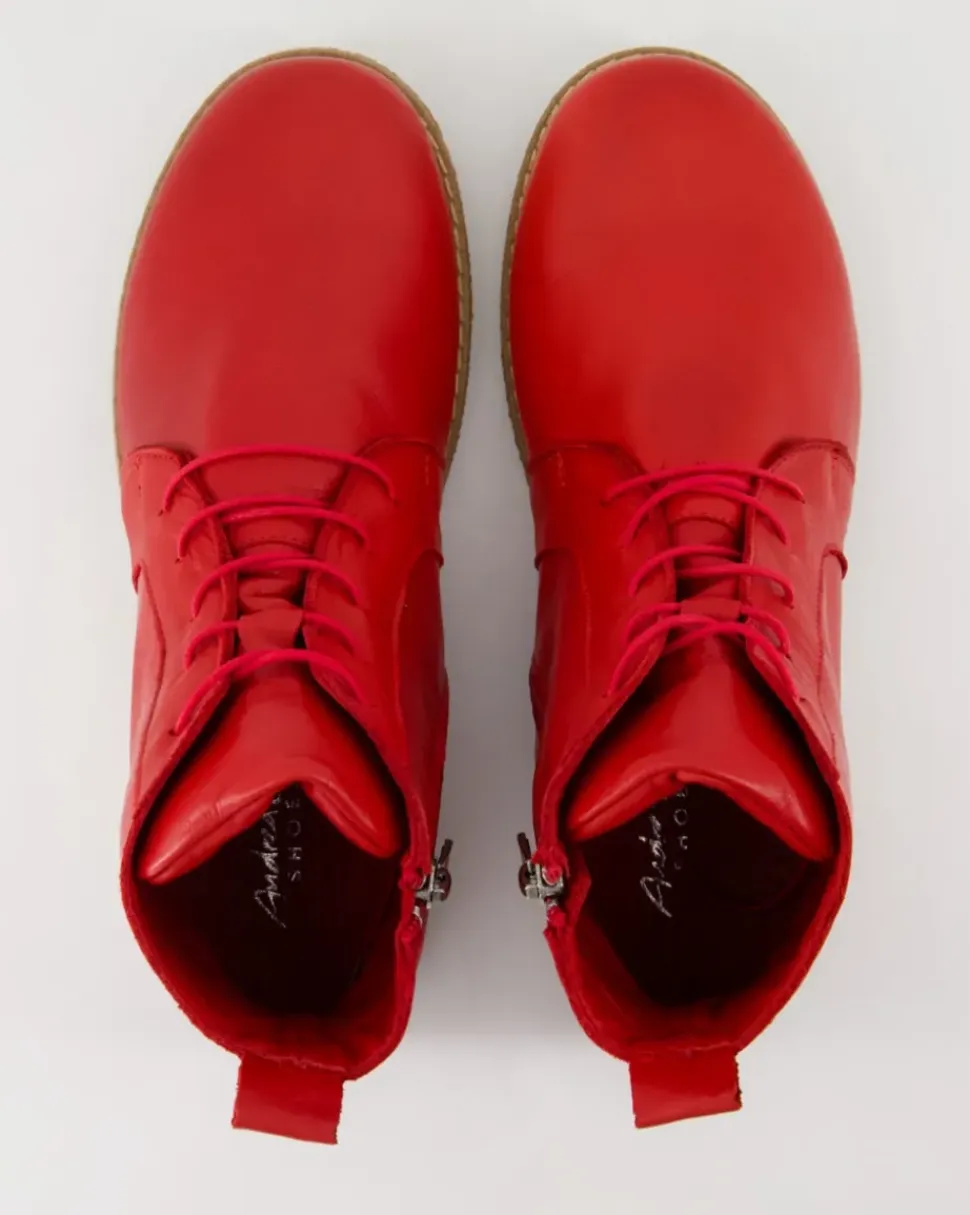0344523583 Stiefeletten in Rot