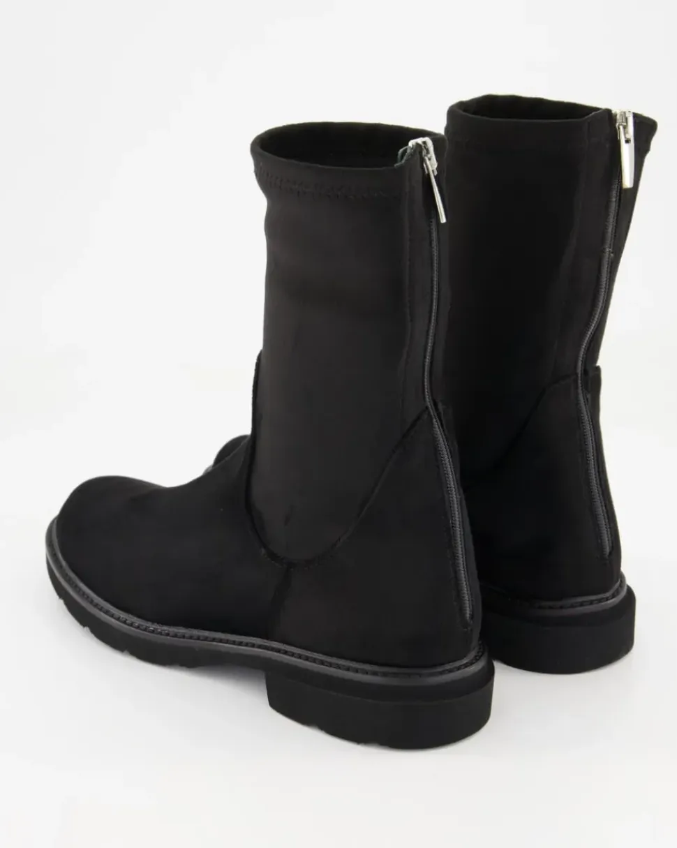 2878 Stiefeletten in Schwarz