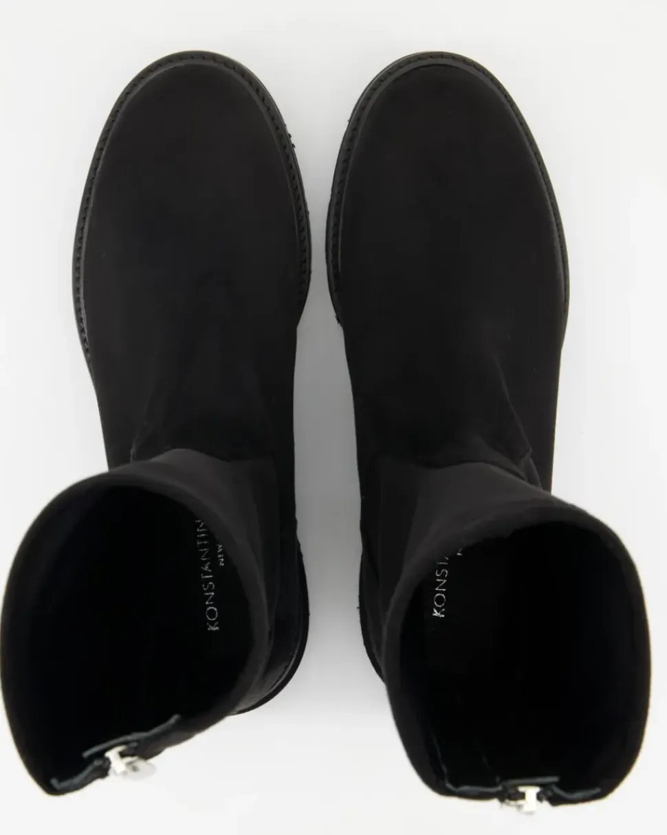 2878 Stiefeletten in Schwarz