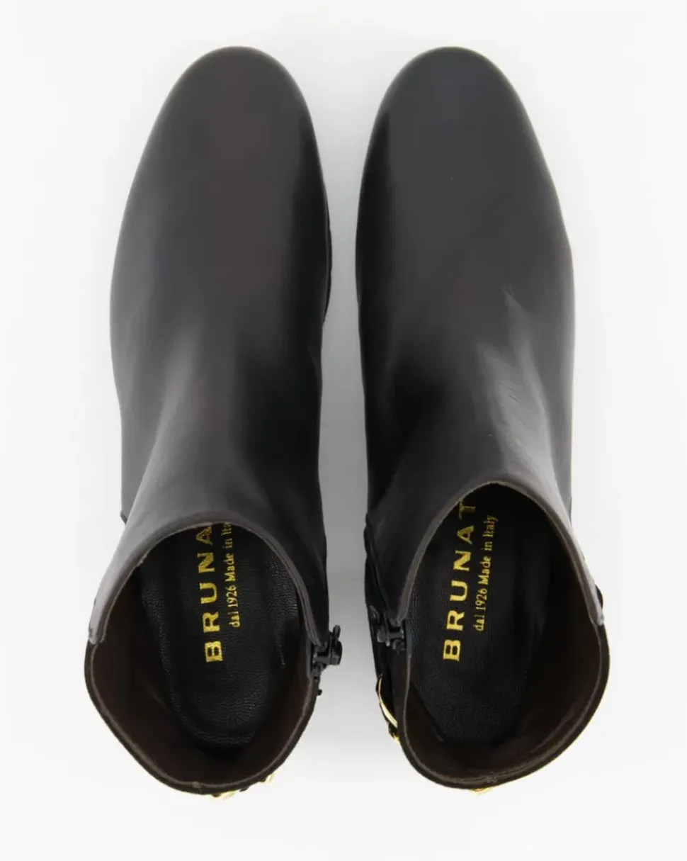 38322 Stiefeletten in Schwarz