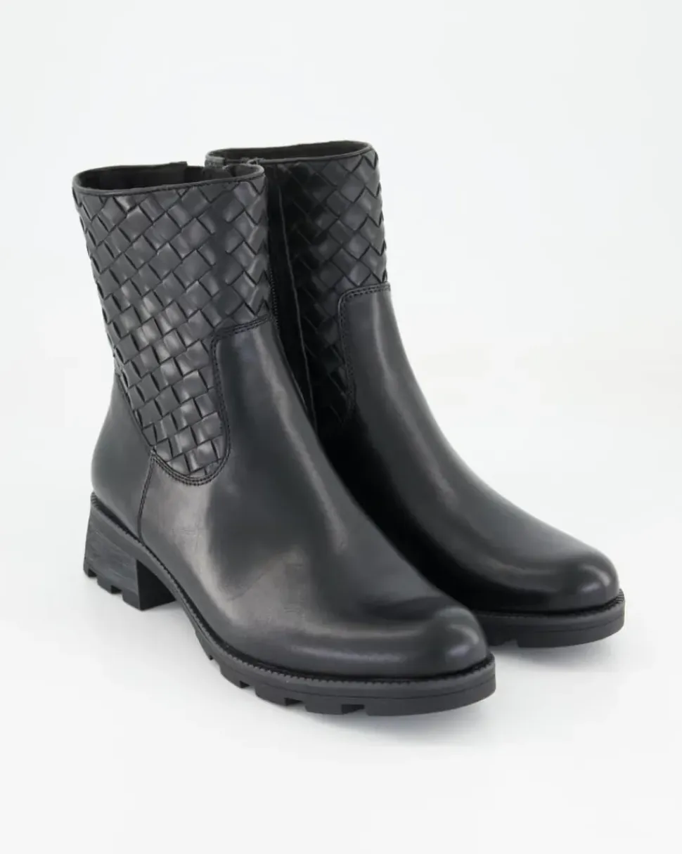 9-25429-43/022 Stiefeletten in Schwarz