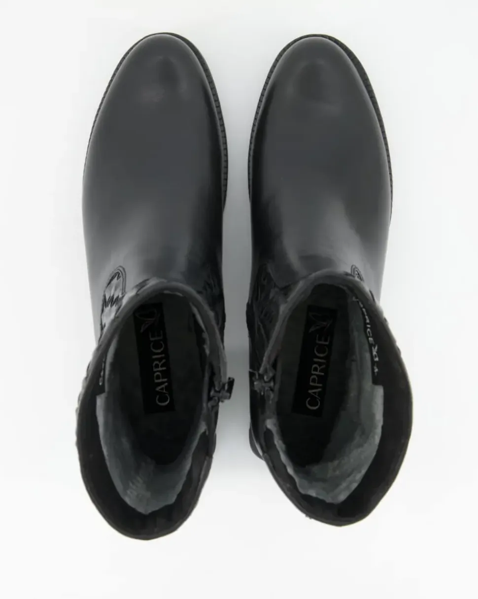 9-25429-43/022 Stiefeletten in Schwarz