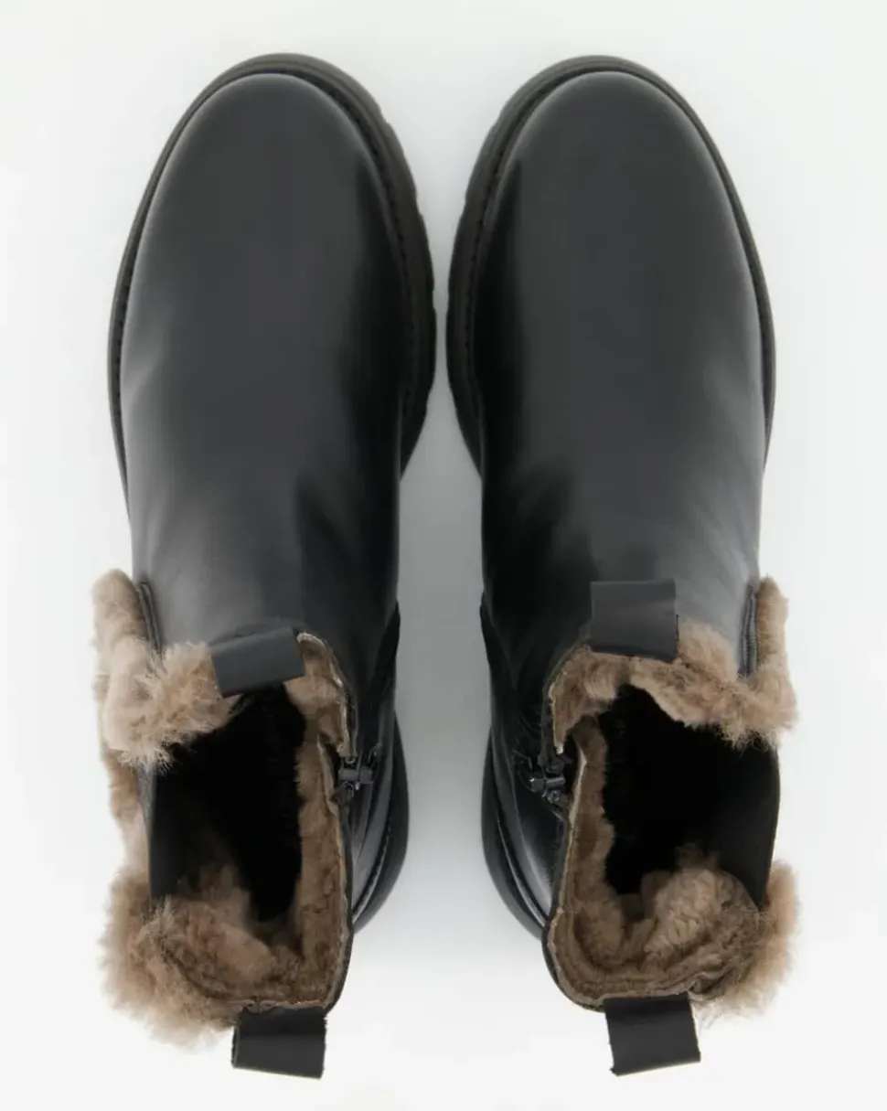 14484 Stiefeletten in Schwarz