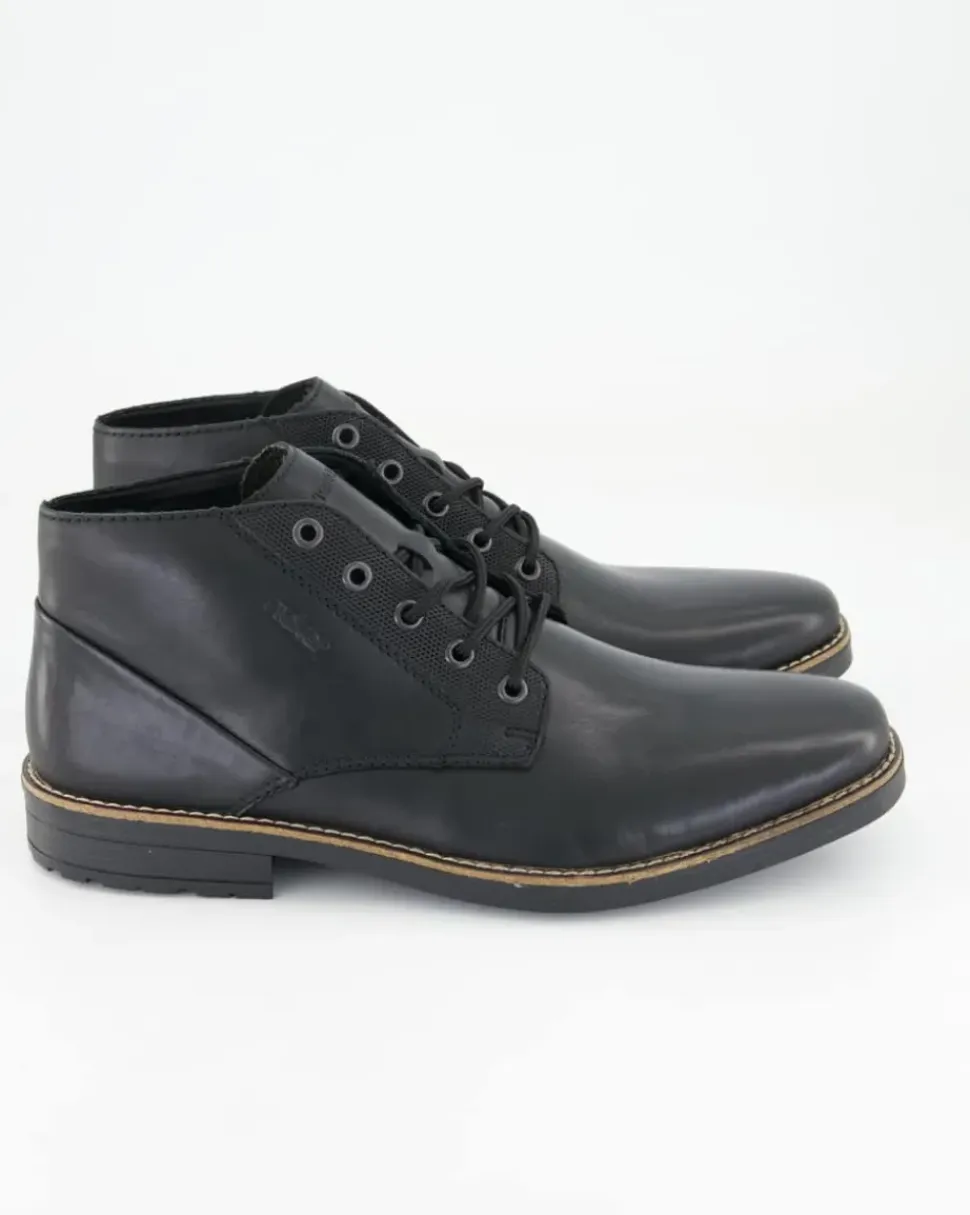 33207-00 Stiefeletten in Schwarz