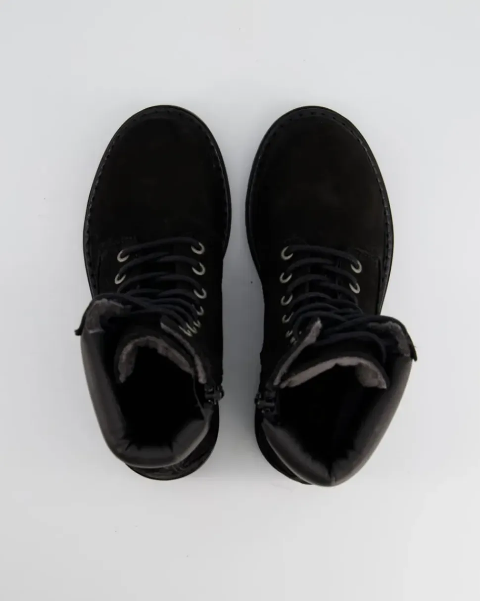 12846 Stiefeletten in Schwarz